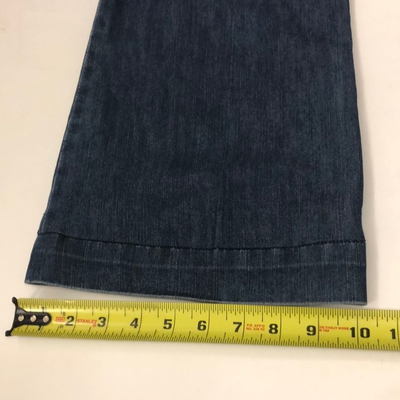 DL1961 29 Blue Jeans Melissa Wide Leg Surf 5 Pocket Zipper Excellent Condition - Picture 12 of 12